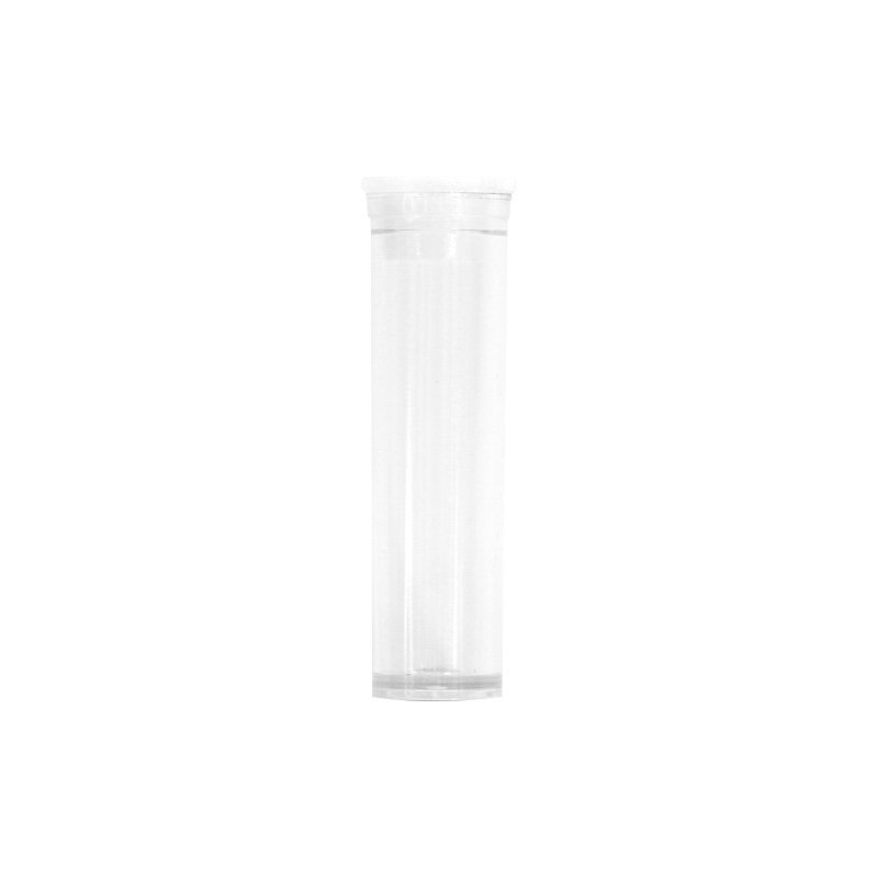 Botellita plastica PS 38x8mm (2g) x und