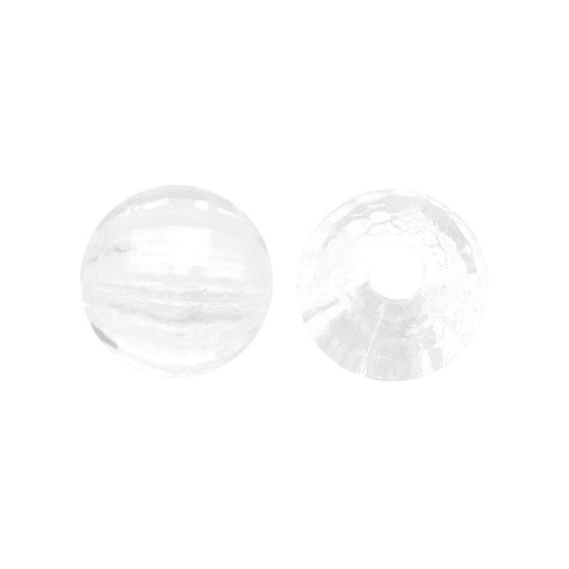 Acrilico 2699 redonda mundo 6mm cristal x lb