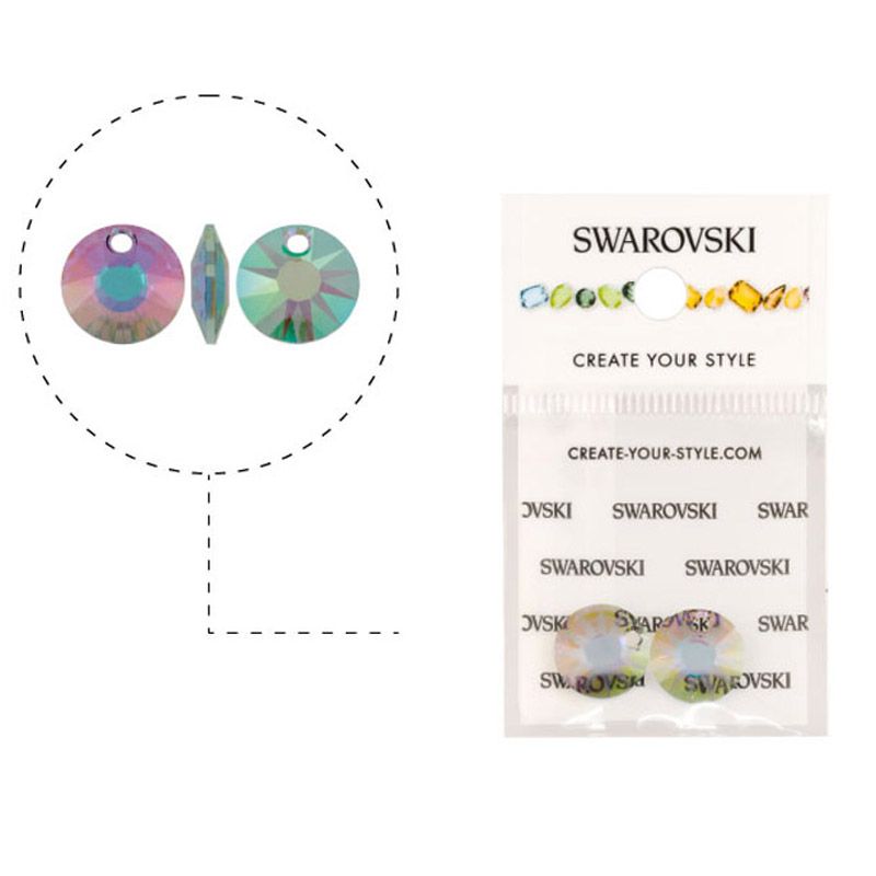 6724/G swarovski sun crystal paradise shine V 12mm x und