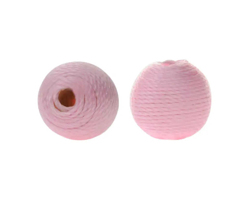 Thread bead 16mm 4 rosado x und