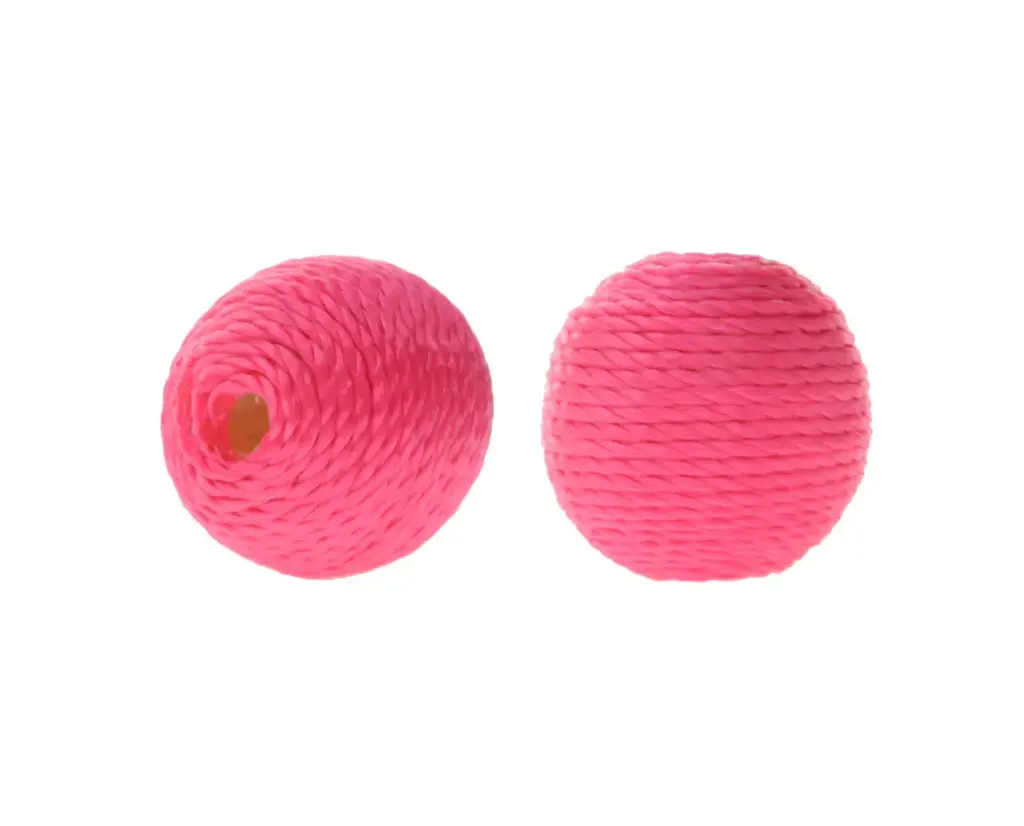 Thread bead 16mm 7 fucsia x und