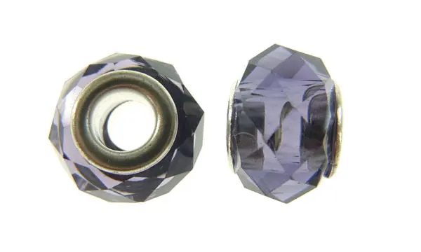 Pandora 9x14mm facetada violet 21 x und