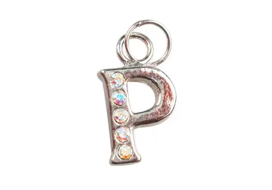 Charm letra P SJ210-P x und