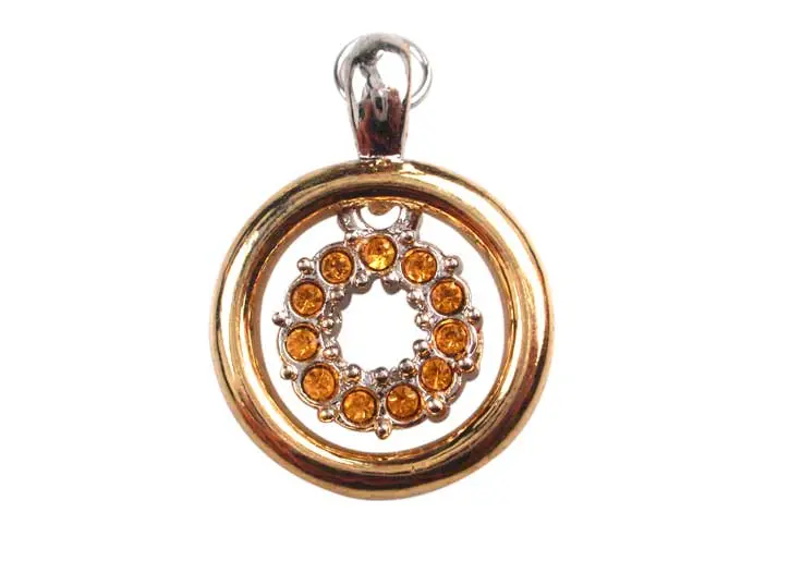 Charm medalla SJ186 topaz x und