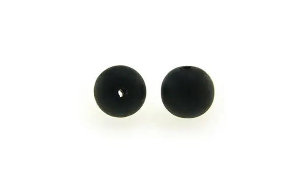 Fimo redondo 10-090 negro 8mm x und