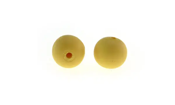 Fimo redondo 10-091 amarillo 10mm x und