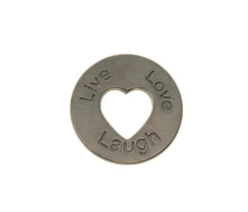 Separador live love laugh 24mm AAN-06192/R x und