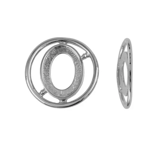 Herraje Circulo Oval B1404 36mm x und