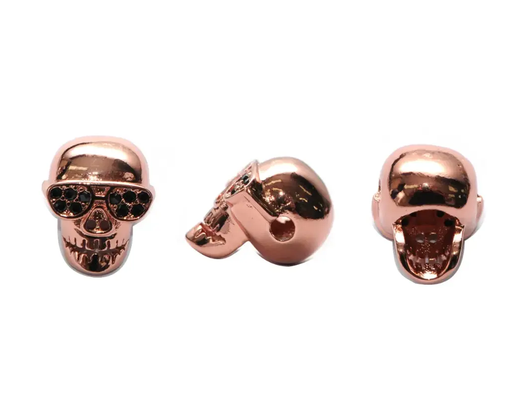 Separador calavera 13x11mm BT-049/RP x und