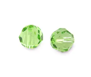 5000 swarovski esfera peridot 6mm