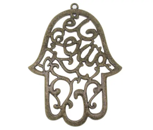 Mano hamsa H-9394/brass x und