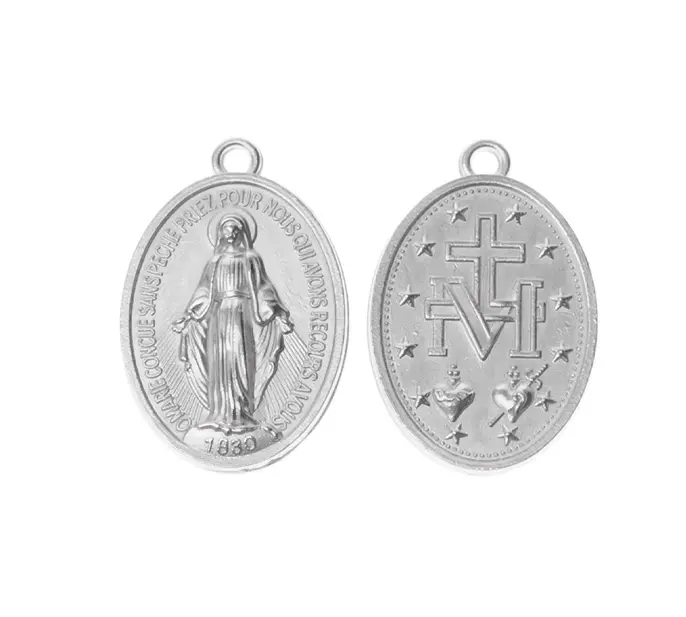 Dije virgen milagrosa 288 28x18mm/NQ x 10unds