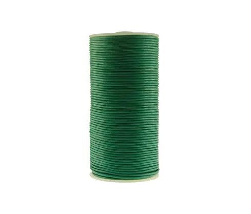 Cordon cuero 2mm verde 137 x 100m