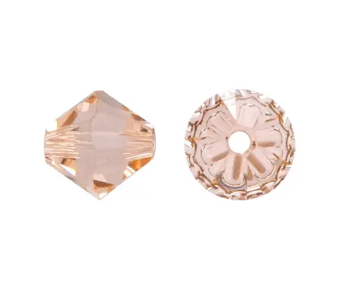 5328 swarovski rombo light peach 6mm x und