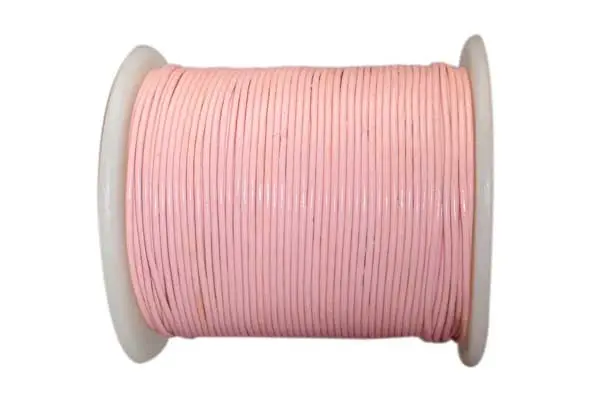 Cordon cuero 1.5mm Pink x 100m