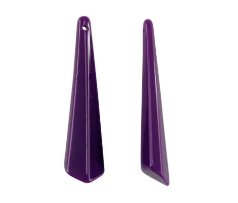 Pendiente S-261 morado 12 14x60mm x lb (140pcs)