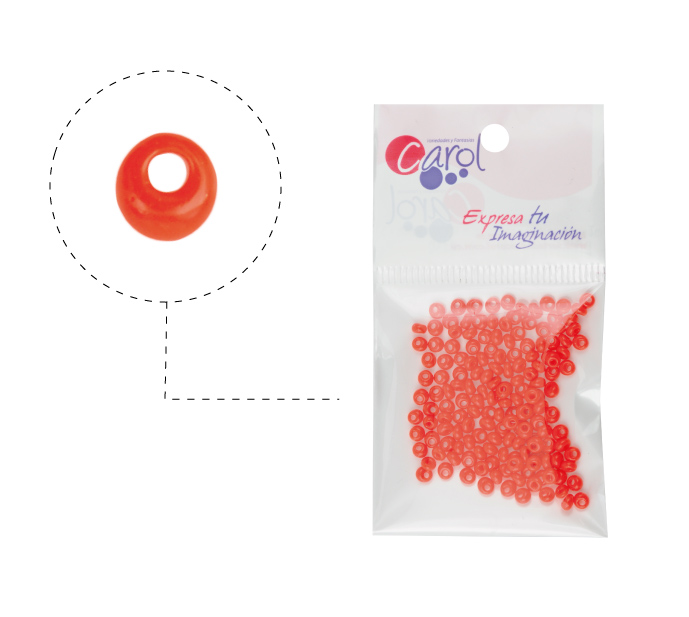 Toho magatama beads 3mm MA50 salmon x 5 gramos