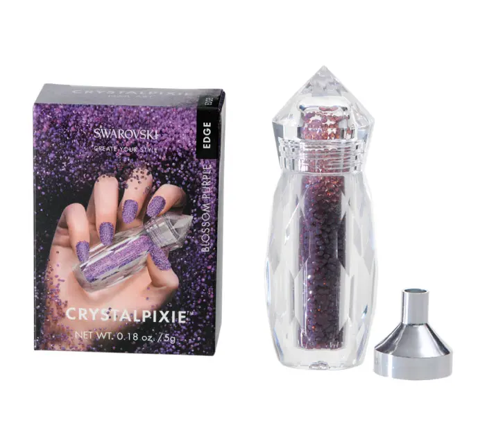 Crystal pixie edge blossom purple x und