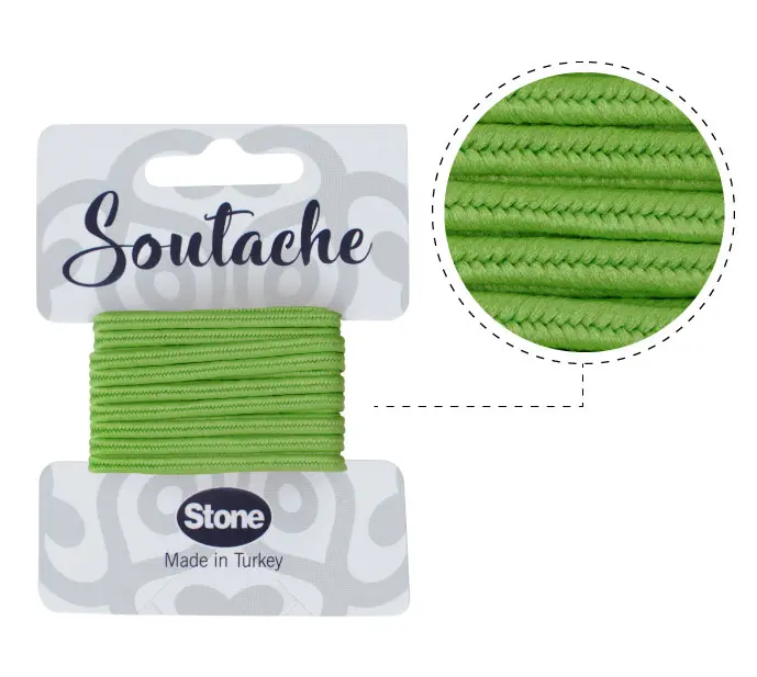 Cordon soutache 3mm limelight ST1510 x 2.5m