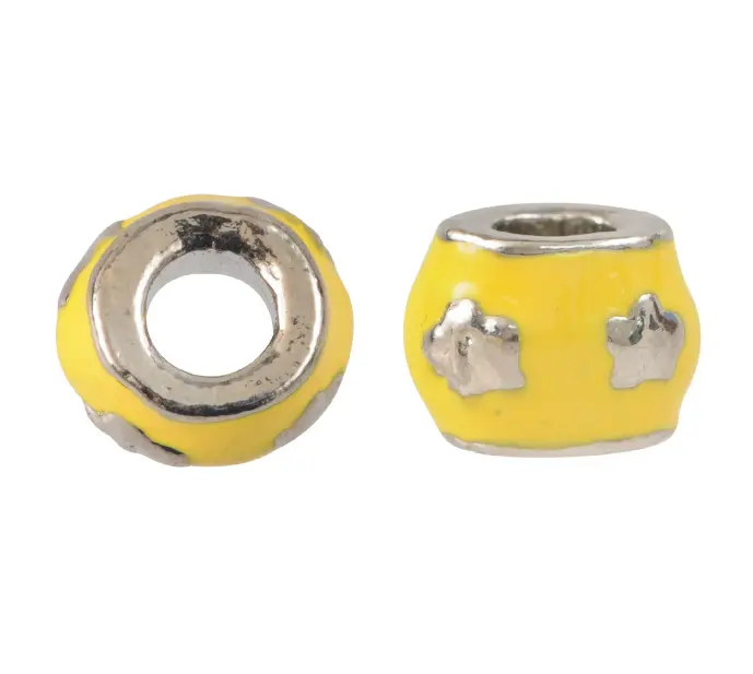 Separador pandora 8.5x11.3mm amarillo x und