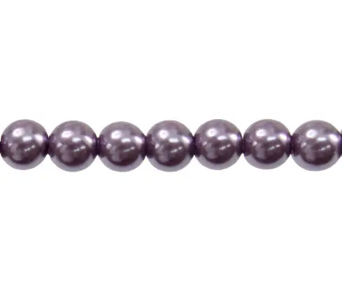 Perla sintetica redonda 6mm purple CX-60 x 135und