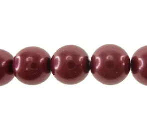 Perla vidrio 12mm bordeaux CX-21 x 68und