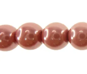 Perla sintetica redonda 14mm rose CX-18 x 58und