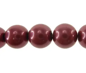 Perla vidrio 14mm bordeaux CX-21 x 58und