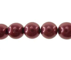 Perla vidrio 10mm bordeaux CX-21 x 81und