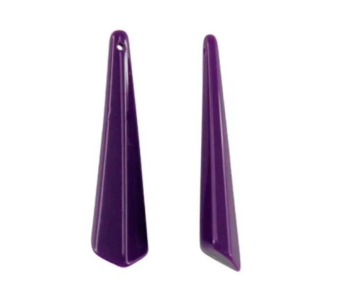 Pendiente S-261 morado 12 14x60mm x und