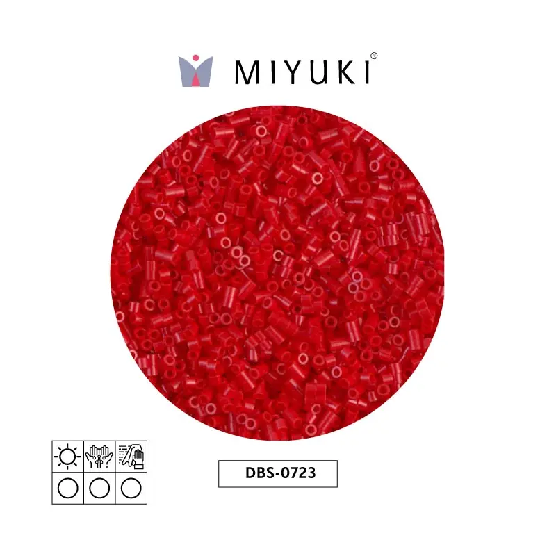 Miyuki delica 15/0 DBS0723 op dark cranberry x 50g