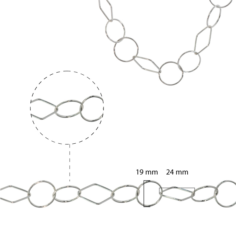 Cadena iron YS-683/IR x 1.2 Metros