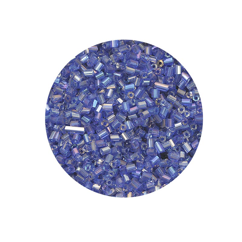 Canutillo chino 3x2mm sapphire AB x 500g