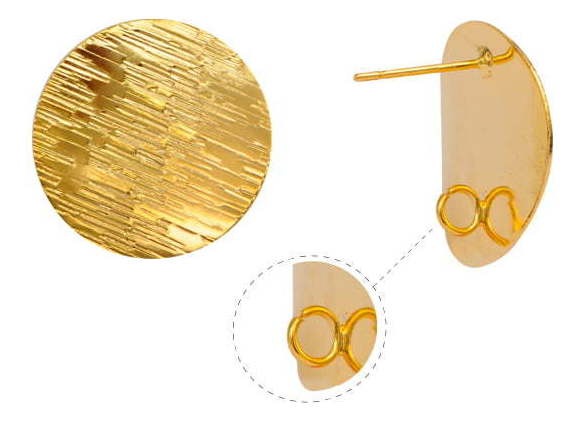 Aretes redondo 20mm/Golfi x par