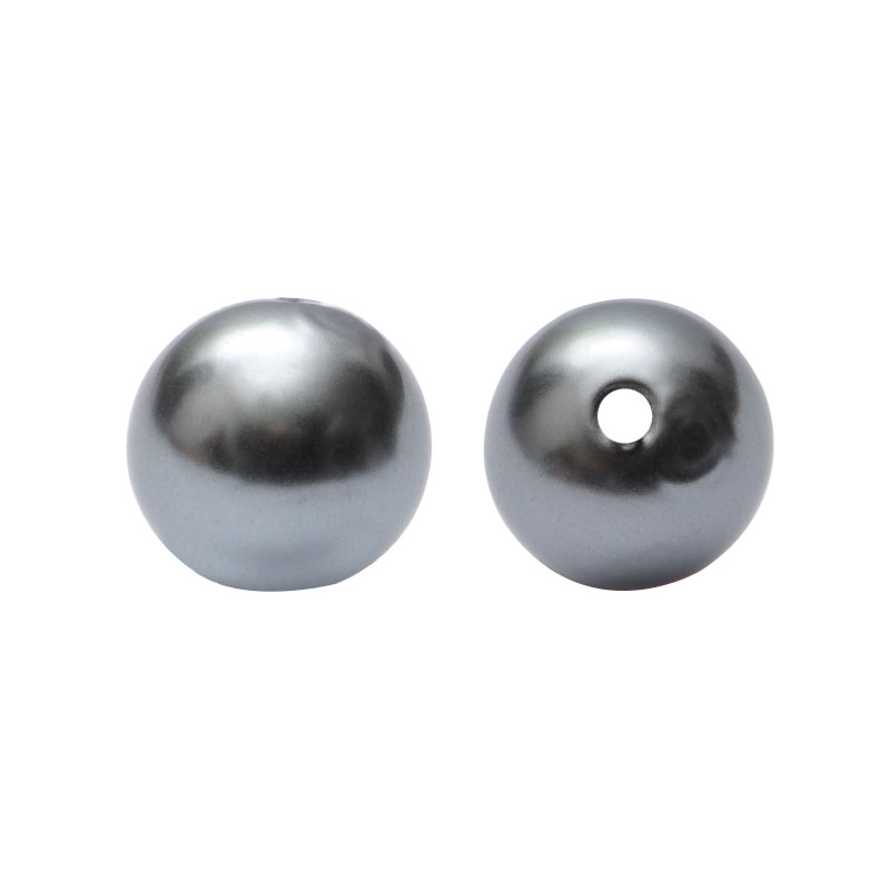 Perla sintetica redonda 10mm gray A-22 x und