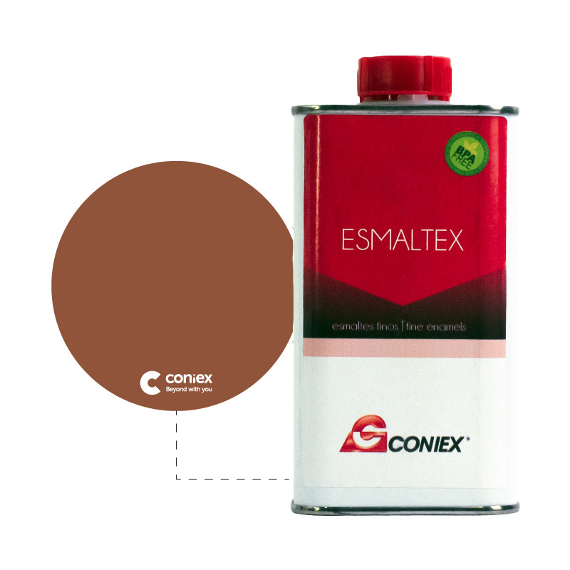 Resina esmaltex coniex 722 marron caldera x 250g