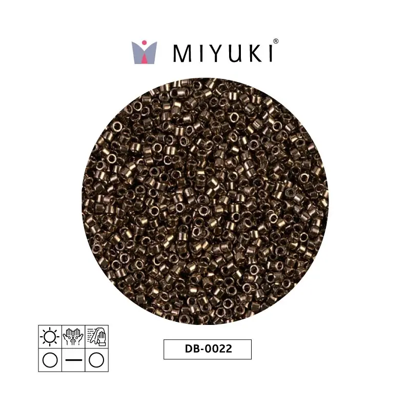 Miyuki delica 11/0 DB0022 metallic bronze x 50g