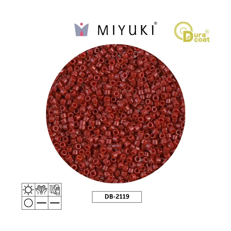 Miyuki delica 11/0 DB2119 opaque jujube x 50g