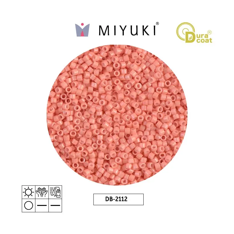 Miyuki delica 11/0 DB2112 opaque salmon x 50gr