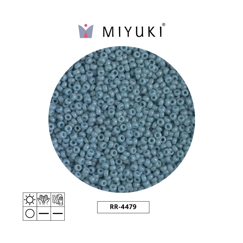 Mostacilla Miyuki rocalla 11/0 RR4479 moody blue x 250g