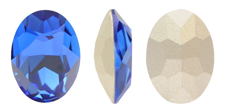 4120CH oval 13x18mm T206 sapphire x und