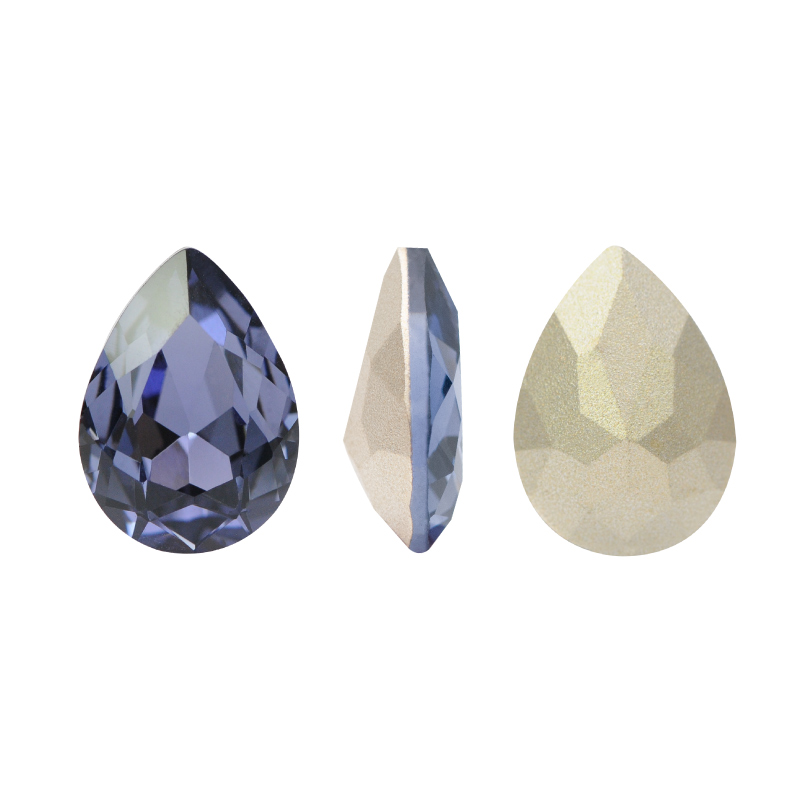 4320CH pera 7x10mm T539 tanzanite x und