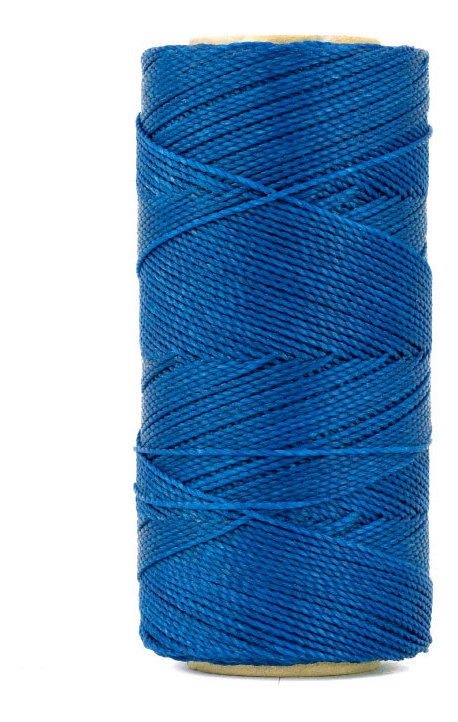 Cordon encerado linhasita 1mm 298 azul x 168m