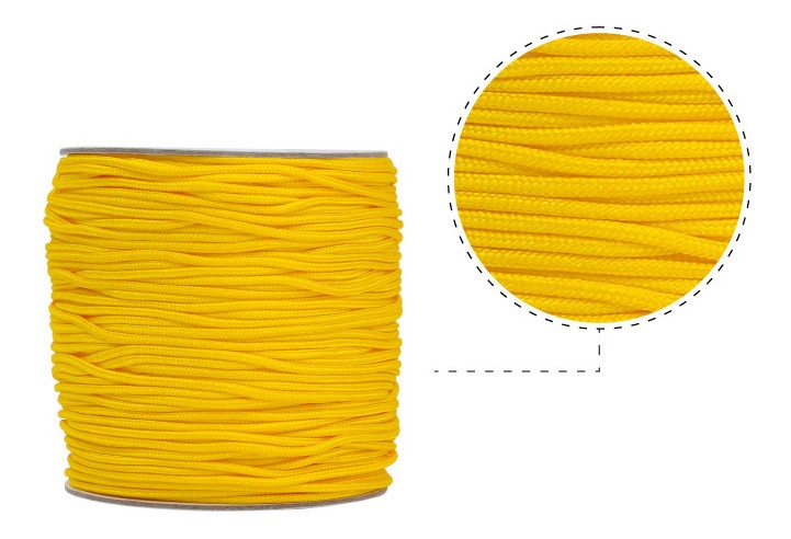 Hilo taiwanes 2mm amarillo 543 x rollo 100yd