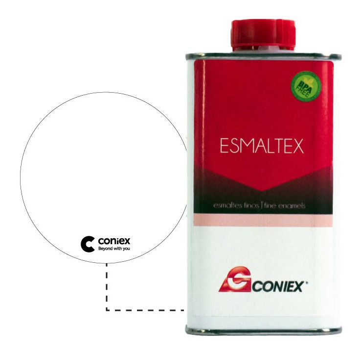 Resina esmaltex coniex 001 blanco x 250g