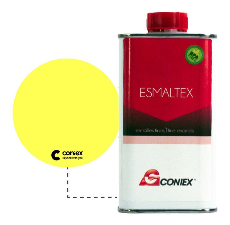 Resina esmaltex coniex FF141 fluorecentes amarillo x250g