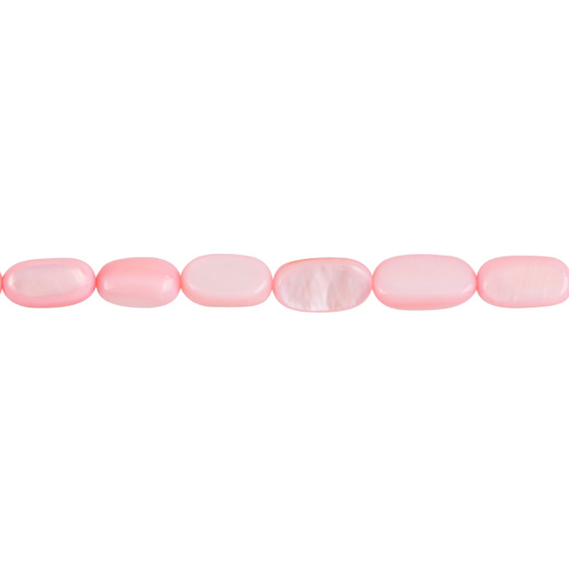 Sarta Madre perla rectangular 5x11mm S43 pink