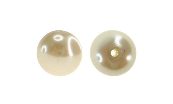 Perla sintetica redonda 10mm cream A-03 x und