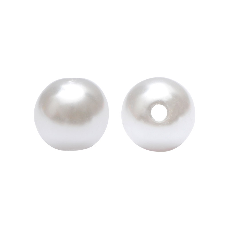 Perla sintetica redonda 10mm white A-01 x und