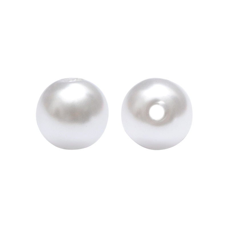 Perla sintetica redonda 8mm white A-01 x und